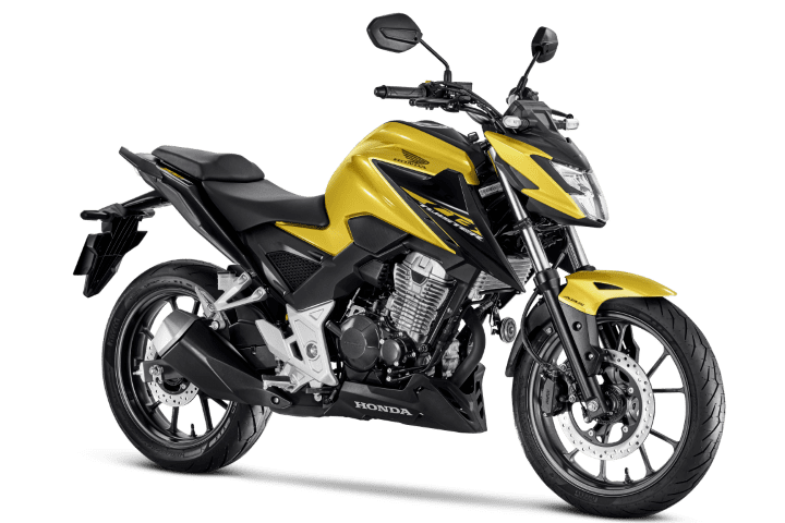 CB300F Twister Lançamento ABS Amarela